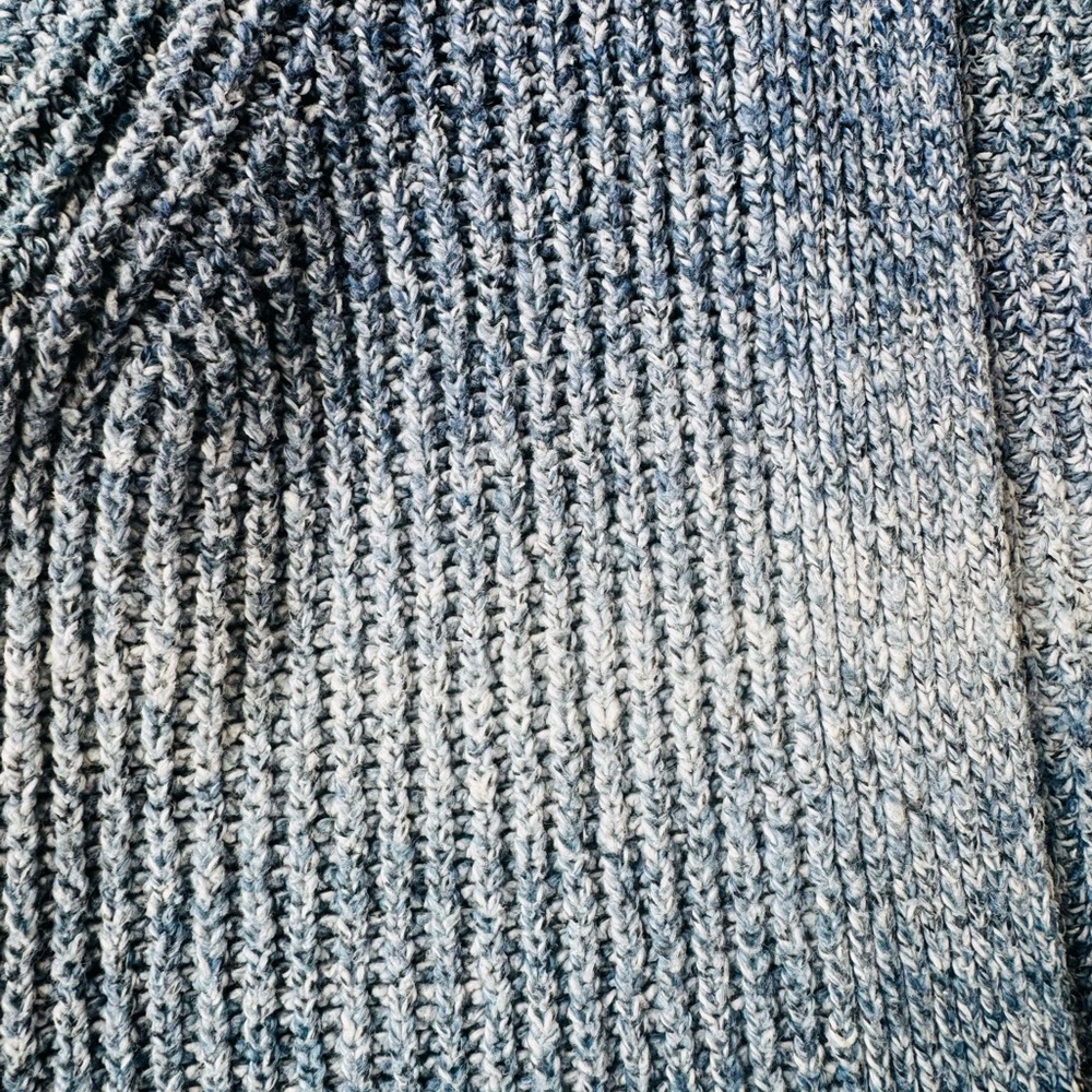 GAP Blue Ombre Ribbed Open-Front Cardigan - Picture 3 of 4
